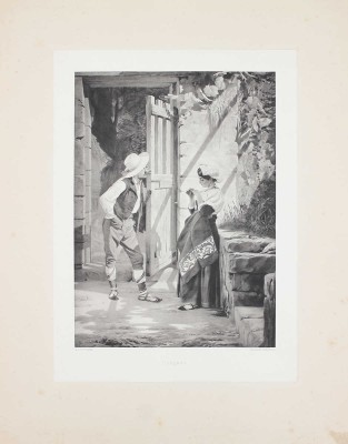 Московская Румянцевская галерея. [В 2 папках]. М.: Изд. И. Кнебель, [1905].